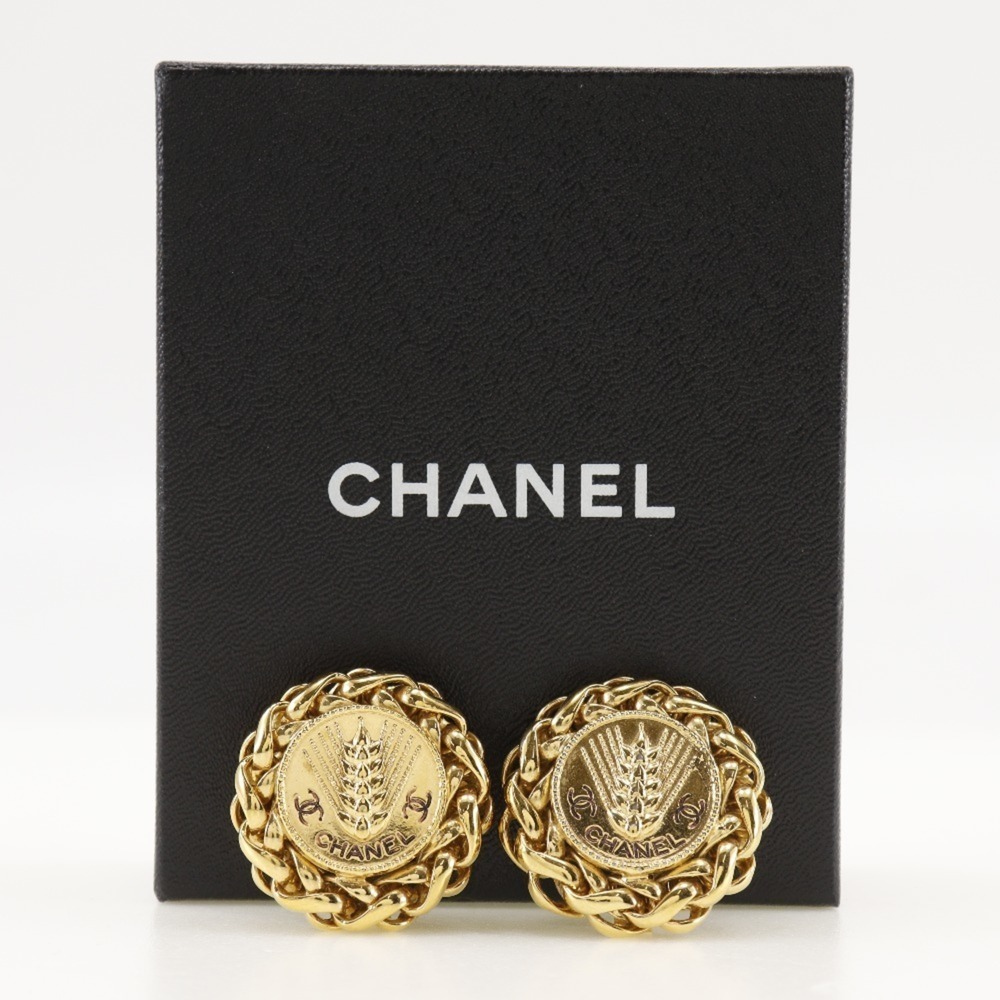 CHANEL Gold Earrings - Picture 9 of 9